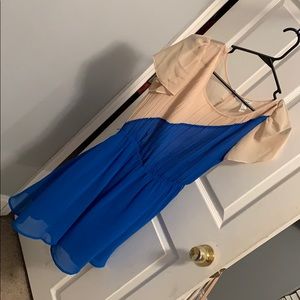 Blue/tan dress wore a few times